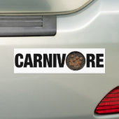 Autocollant De Voiture Adhésif pour pare-chocs de carnivore (En voiture)
