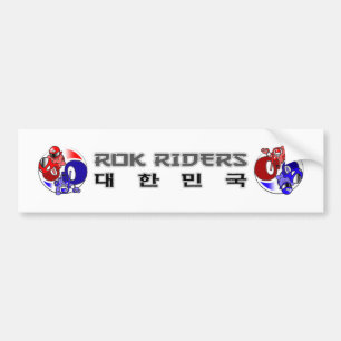 Autocollant De Voiture Adhésif pour pare-chocs de cavaliers de ROK