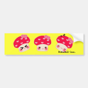 Autocollant De Voiture Adhésif pour pare-chocs de champignon !