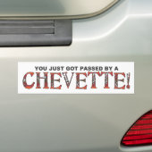 Autocollant De Voiture Adhésif pour pare-chocs de Chevette (En voiture)