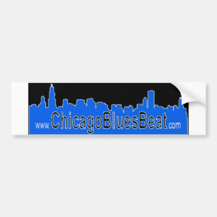 Autocollant De Voiture Adhésif pour pare-chocs de ChicagoBluesBeat