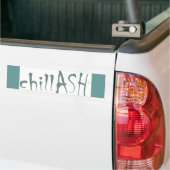 Autocollant De Voiture adhésif pour pare-chocs de chillASH (Sur camion)