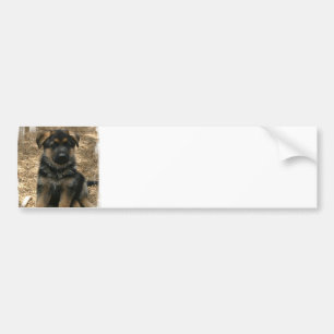 Autocollant De Voiture Adhésif pour pare-chocs de chiot de berger