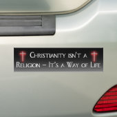 Autocollant De Voiture Adhésif pour pare-chocs de christianisme (En voiture)