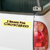 Autocollant De Voiture Adhésif pour pare-chocs de Chupacabra (Sur camion)