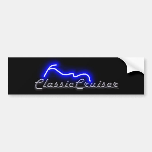 Autocollant De Voiture adhésif pour pare-chocs de ClassicCruiser.com (Devant)