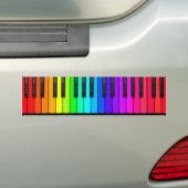 Autocollant De Voiture Adhésif pour pare-chocs de clavier de piano (En voiture)