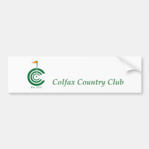 Autocollant De Voiture Adhésif pour pare-chocs de club national de Colfax