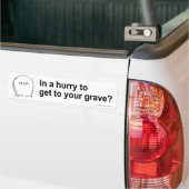 Autocollant De Voiture Adhésif pour pare-chocs de conscience de (Sur camion)