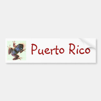 Autocollant De Voiture Adhésif pour pare-chocs de Coqui Porto Rico