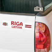 Autocollant De Voiture Adhésif pour pare-chocs de coutume de Riga (Sur camion)
