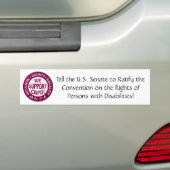 Autocollant De Voiture Adhésif pour pare-chocs de CRPD (En voiture)