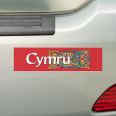 Autocollant De Voiture Adhésif pour pare-chocs de Cymru (En voiture)