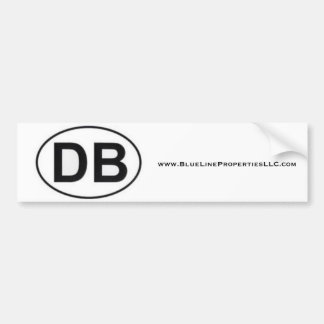 Autocollant De Voiture Adhésif pour pare-chocs de DB