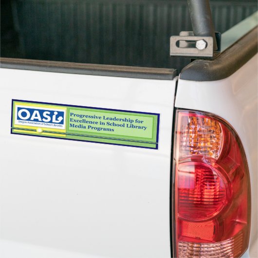 Autocollant De Voiture Adhésif pour pare-chocs de devise de logo d'OASL (Sur camion)
