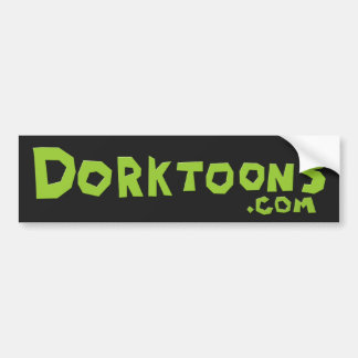 Autocollant De Voiture Adhésif pour pare-chocs de Dorktoons