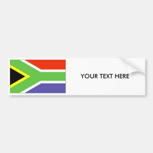 Autocollant De Voiture Adhésif pour pare-chocs de DRAPEAU de l'Afrique d
