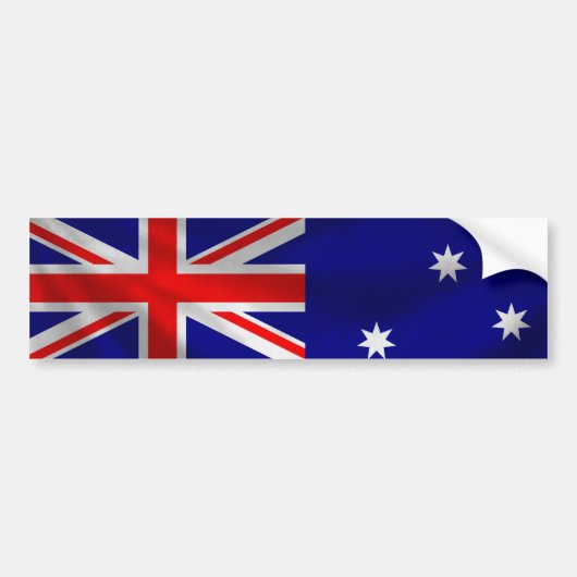 Autocollant De Voiture Adhésif pour pare-chocs de drapeau de l'Australie (Devant)