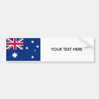 Autocollant De Voiture Adhésif pour pare-chocs de DRAPEAU de l'AUSTRALIE