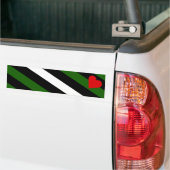 Autocollant De Voiture Adhésif pour pare-chocs de drapeau de Leatherboy (Sur camion)