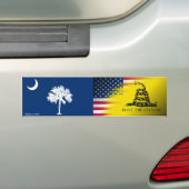 Autocollant De Voiture Adhésif pour pare-chocs de drapeau des Etats-Unis, (En voiture)