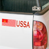 Autocollant De Voiture Adhésif pour pare-chocs de drapeau d'USSA (Sur camion)