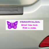 Autocollant De Voiture Adhésif pour pare-chocs de FIBROMYALGIE (En voiture)