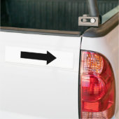 Autocollant De Voiture adhésif pour pare-chocs de flèche (Sur camion)