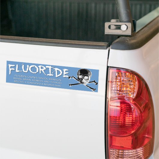 Autocollant De Voiture Adhésif pour pare-chocs de fluorure - bleu-clair (Sur camion)