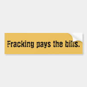 Autocollant De Voiture Adhésif pour pare-chocs de Frac Fracking de