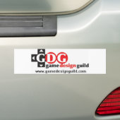 Autocollant De Voiture Adhésif pour pare-chocs de GameDesignGuild (En voiture)