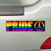 Autocollant De Voiture Adhésif pour pare-chocs de gay pride (En voiture)