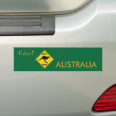 Autocollant De Voiture Adhésif pour pare-chocs de G'DAY AUSTRALIE (En voiture)