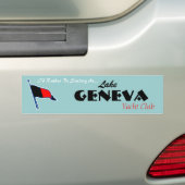 Autocollant De Voiture Adhésif pour pare-chocs de Genève Burgee (En voiture)