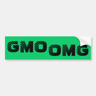 Autocollant De Voiture Adhésif pour pare-chocs de GMO OMG