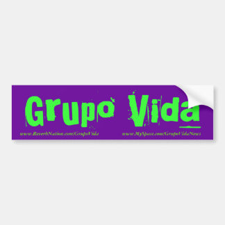 Autocollant De Voiture Adhésif pour pare-chocs de Grupo Vida