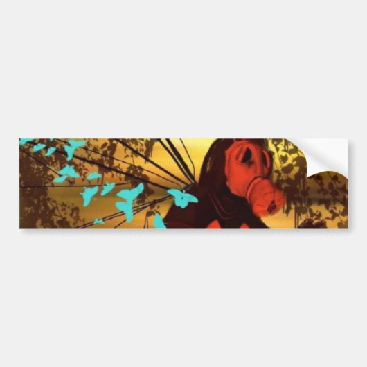 Autocollant De Voiture Adhésif pour pare-chocs de guerre (Devant)