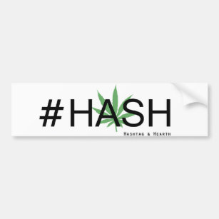 Autocollant De Voiture Adhésif pour pare-chocs de #Hash de Hashtag et de