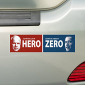 Autocollant De Voiture Adhésif pour pare-chocs de héros de John McCain (En voiture)