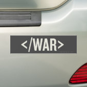 Autocollant De Voiture Adhésif pour pare-chocs de HTML d'étiquette (En voiture)