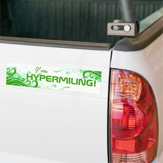 Autocollant De Voiture Adhésif pour pare-chocs de Hypermiling (Sur camion)