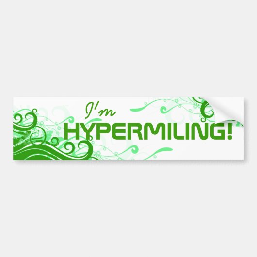 Autocollant De Voiture Adhésif pour pare-chocs de Hypermiling (Devant)