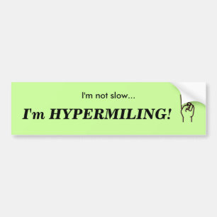 Autocollant De Voiture Adhésif pour pare-chocs de HYPERMILING