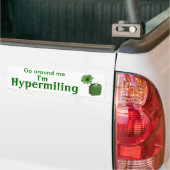 Autocollant De Voiture Adhésif pour pare-chocs de Hypermiling I (Sur camion)