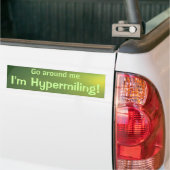 Autocollant De Voiture Adhésif pour pare-chocs de Hypermiling II (Sur camion)