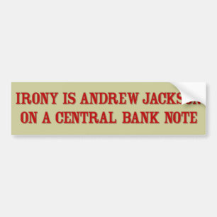 Autocollant De Voiture Adhésif pour pare-chocs de Jackson d'ironie