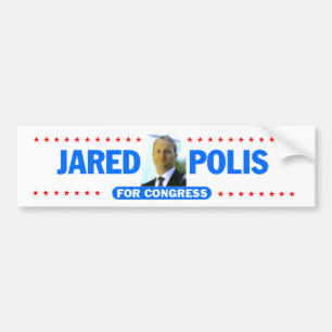 Autocollant De Voiture Adhésif pour pare-chocs de Jared Polis