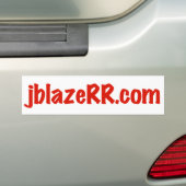 Autocollant De Voiture adhésif pour pare-chocs de jblazeRR.com (En voiture)