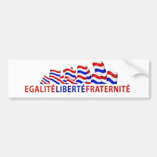 Autocollant De Voiture Adhésif pour pare-chocs de jour de bastille