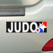 Autocollant De Voiture Adhésif pour pare-chocs de JUDO (En voiture)
